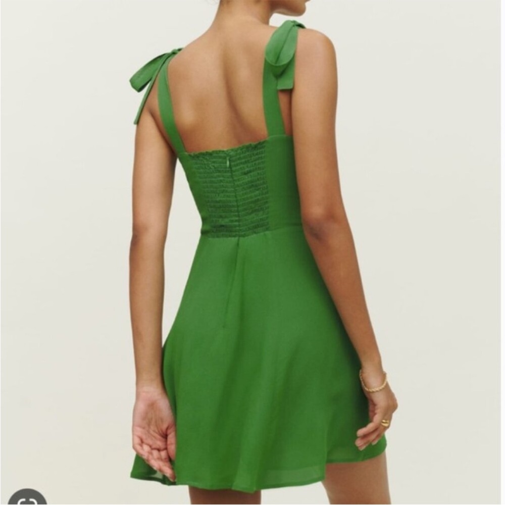 NWT! Reformation ‘Niara’ Kelly Green Dress • 6 - Picture 3 of 8